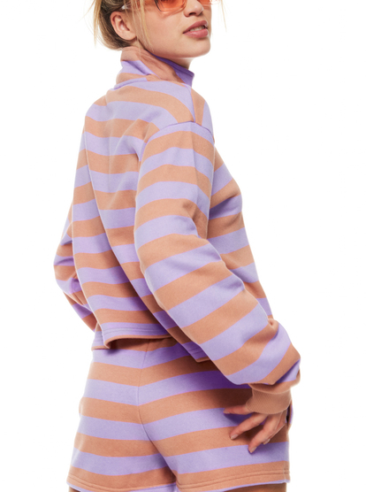 5 Carefree Vibe - Short van JoggingStof voor Dames Brown ERJFB03371 Roxy