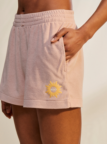 2 Better Not Wait - Short en matière éponge pour Femme Rose ERJFB03377 Roxy