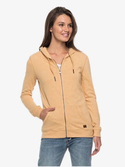 ROXY Womens TrippinZip Up HoodieSalmon Heather