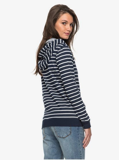 Roxy hot sale striped hoodie