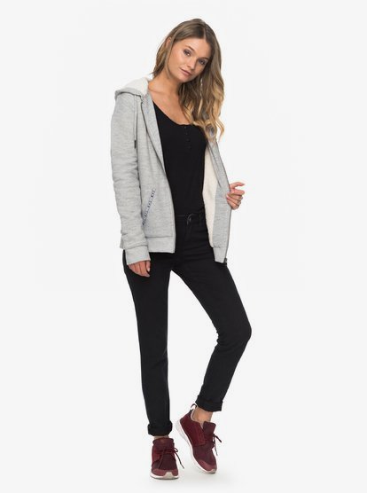 roxy trippin sherpa hoodie