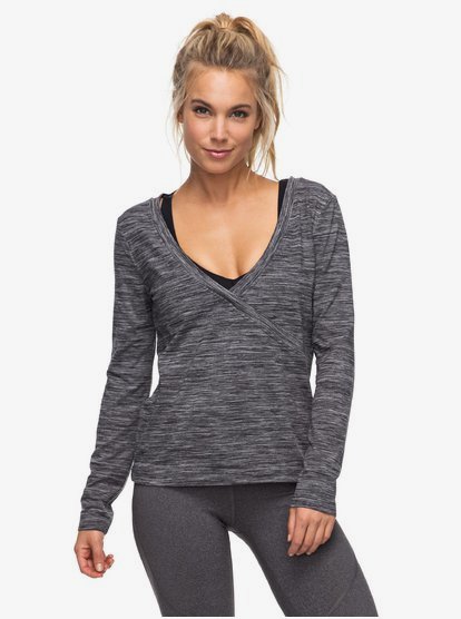 wrap yoga top