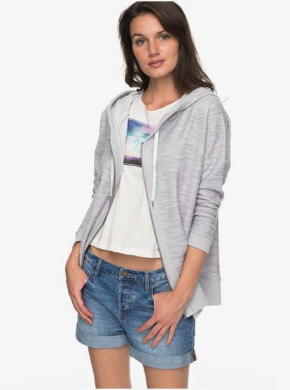 ROXY Girls Little Harmony Zip-up Fleece Sweatshirt