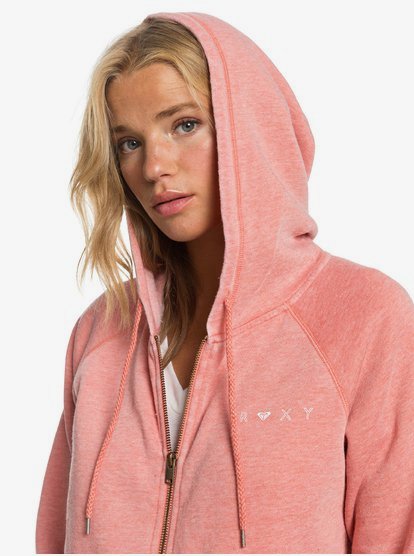 Roxy Womens Wait for Waves A Zip-Up Hoodie Erjft04246