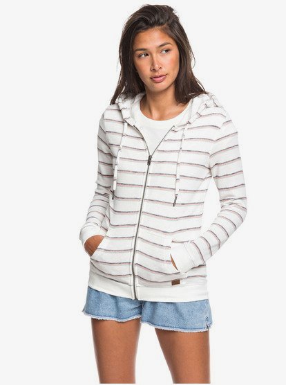 roxy striped hoodie