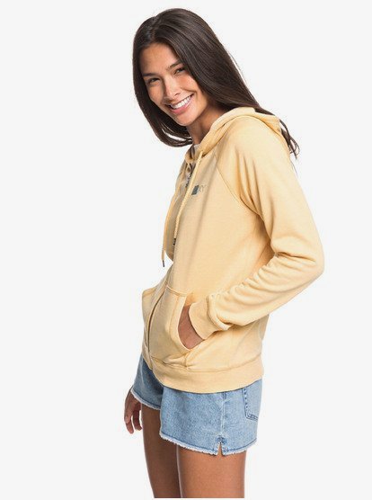 Roxy Womens Wait for Waves A Zip-Up Hoodie Erjft04246