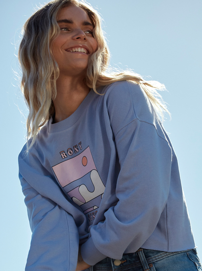 5 Next Chapter - Sweatshirt für Frauen Violett ERJFT04500 Roxy