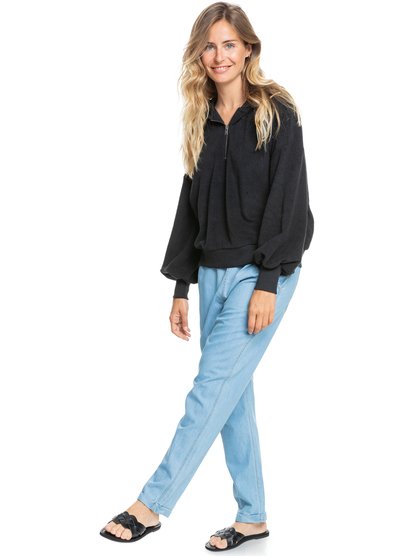 4 Time Will Tell Half-Zip Hoodie  ERJFT04512 Roxy