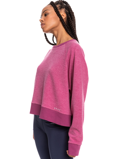 1 Womens Ain't No Sunshine Jumper Pink ERJFT04517 Roxy