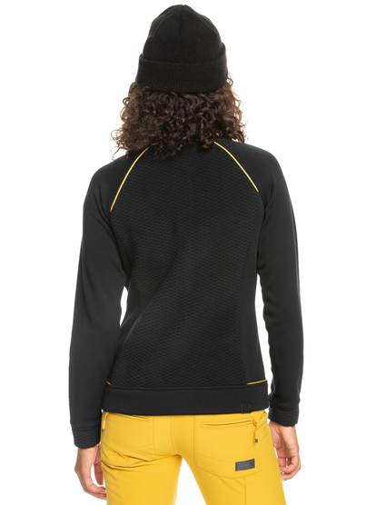 7 Limelight - Polaire zippée technique pour Femme Noir ERJFT04558 Roxy