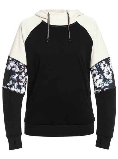 10 Liberty - Sweat à capuche pour Femme Noir ERJFT04560 Roxy