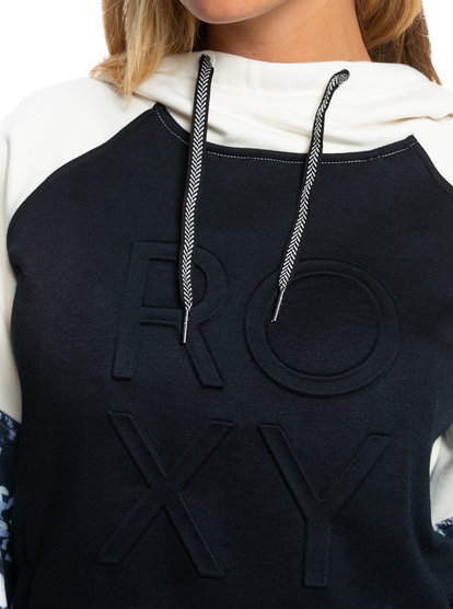 6 Liberty - Sweat à capuche pour Femme Noir ERJFT04560 Roxy