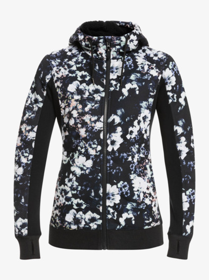 10 Frost 2022 - Polaire zippée pour Femme Noir ERJFT04563 Roxy