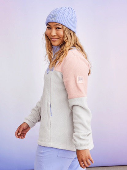 Chloe Kim Half-Zip Fleece | Roxy