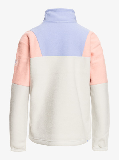 13 Chloe Kim 2022 - Polaire demi-zip pour Femme Gris ERJFT04589 Roxy