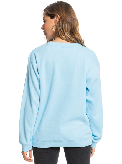 4 Surf Stoked - Sweat pour Femme Bleu ERJFT04598 Roxy
