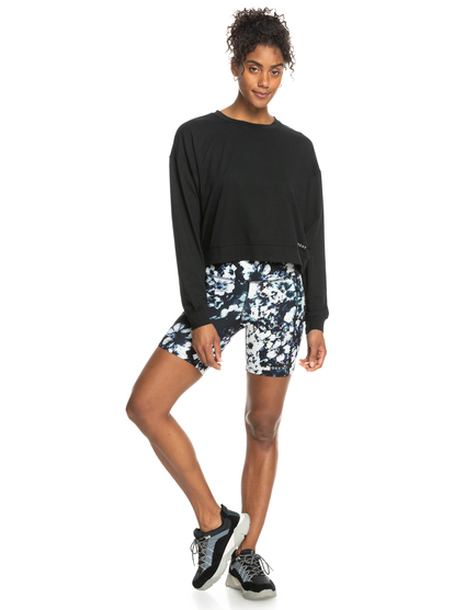 3 Baby Come Home - Haut manches longues technique pour Femme Noir ERJFT04607 Roxy