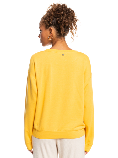 10 Surfing By Moonlight - Relaxed Fit Sweatshirt for Women  ERJFT04620 Roxy