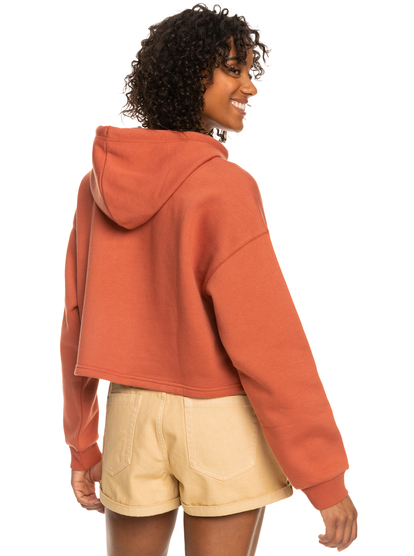 4 Turning Tides 2022 - Kapuzenpulli für Frauen Braun ERJFT04622 Roxy