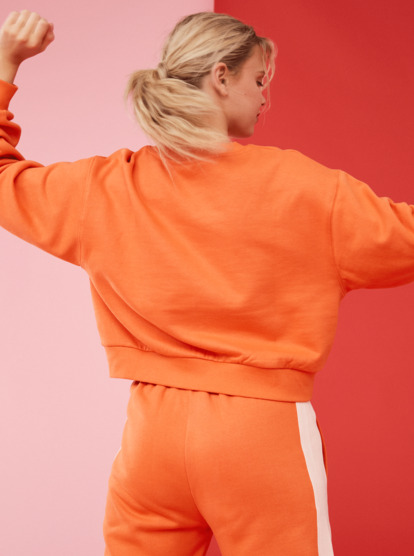 5 Essential Energy - Sweat pour Femme Orange ERJFT04670 Roxy