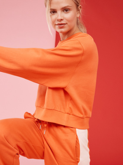 4 Essential Energy - Sweat pour Femme Orange ERJFT04670 Roxy