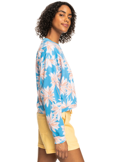 1 Off To The Beach - Sweater voor Dames Blue ERJFT04679 Roxy
