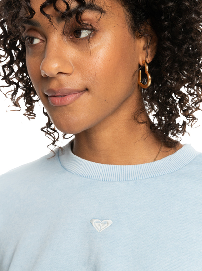 2 Surf Safari - Sweatshirt for Women Blue ERJFT04758 Roxy