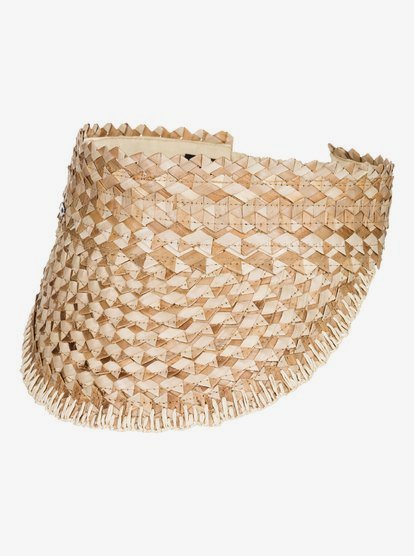 wicker sun hat