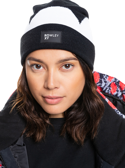 roxy black beanie