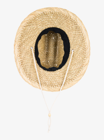 9 Womens Sunshine On My Mind Straw Sun Hat Beige ERJHA04044 Roxy