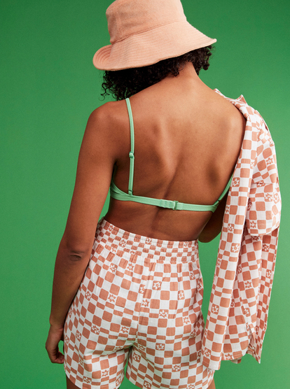 3 Kiwi Colada Bucket Hat Pink ERJHA04115 Roxy