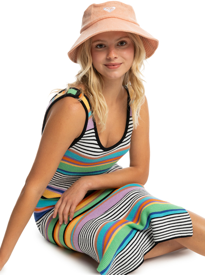8 Kiwi Colada Bucket Hat Pink ERJHA04115 Roxy