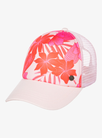 3 Womens Beautiful Morning Trucker Cap Orange ERJHA04192 Roxy