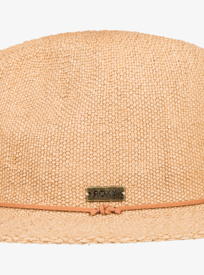 9 Womens Early Sunset Straw Sun Hat Yellow ERJHA04196 Roxy