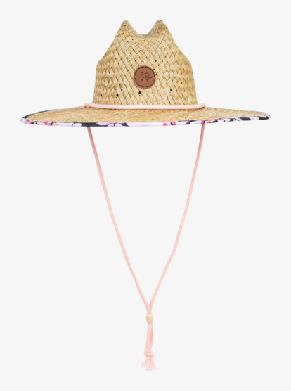 9 Womens Pina To My Colada Straw Sun Hat Black ERJHA04227 Roxy