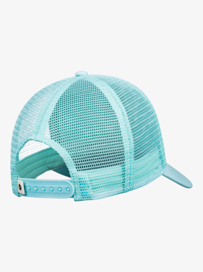 7 Womens Finishline Trucker Cap Blue ERJHA04237 Roxy