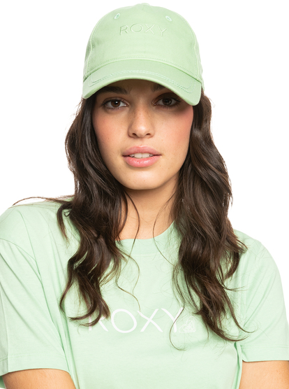 6 Womens Dear Believer Baseball Cap Green ERJHA04239 Roxy