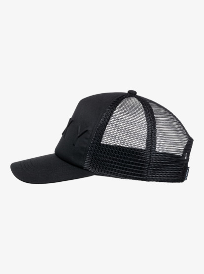 3 Womens Brighter Day Trucker Cap Black ERJHA04278 Roxy