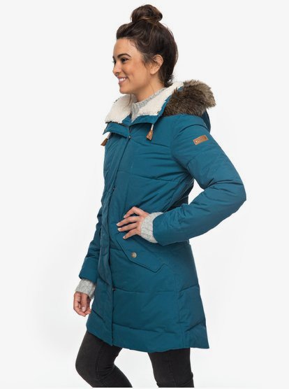 roxy ellie longline jacket