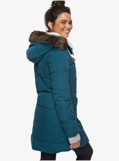 roxy ellie longline jacket