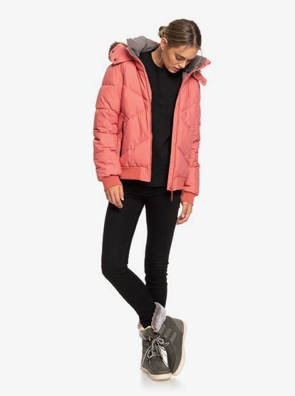 Waterproof hooded hot sale bomber jacket