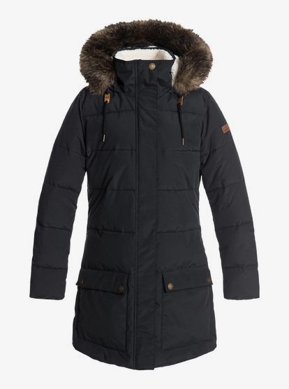 Ellie - Waterproof Hooded Longline Puffer Jacket for Women | Roxy