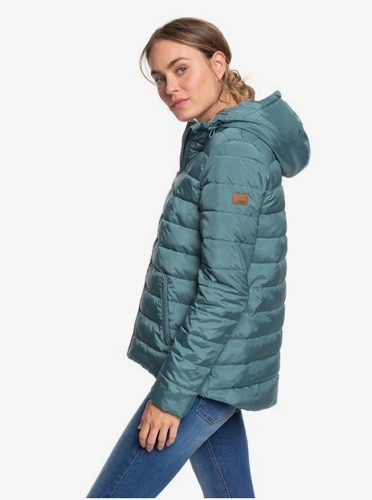 roxy rock peak hooded jacket