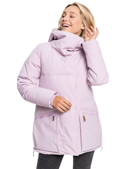 4 Abbie - Wasserdichte Jacke für Frauen Rosa ERJJK03431 Roxy