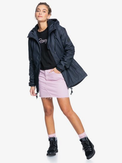roxy rain coat