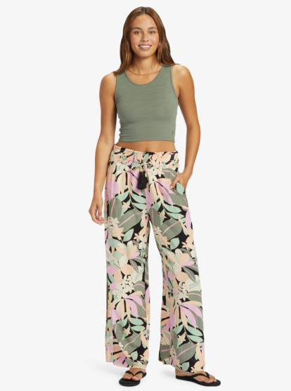 4 Good Keepsake Crop Top Green ERJKT03648 Roxy