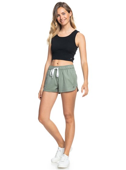 1 Good Keepsake Crop Top Black ERJKT03648 Roxy
