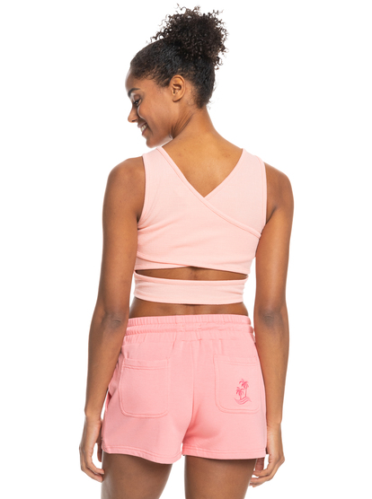 4 Good Keepsake Crop Top Pink ERJKT03648 Roxy
