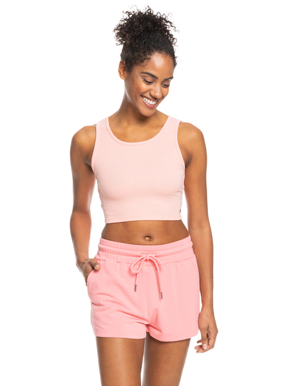 0 Good Keepsake Crop Top Pink ERJKT03648 Roxy