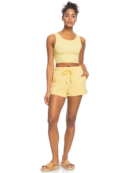 2 Good Keepsake Crop Top Yellow ERJKT03648 Roxy